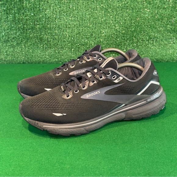 Brooks Ghost 15 Gore Tex Black Grey 1103941D022 Men’s Size 10 - Picture 1 of 6